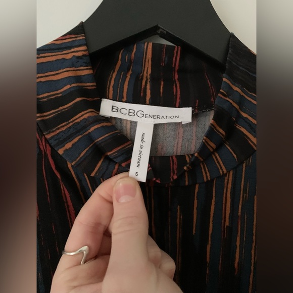 BCBG - Long Sleeve turtleneck dress - Stretchy. - Picture 2 of 3